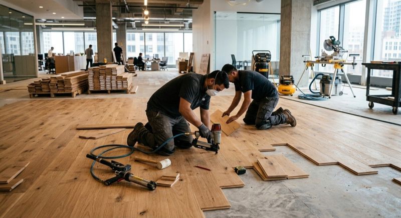 Commercial Hardwood Service in Hydes, MD