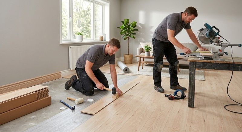 Laminate Floor Installation in College Park, MD