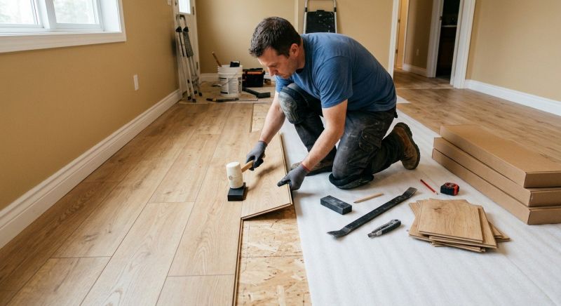 Laminate Floor Installation in Olney, MD