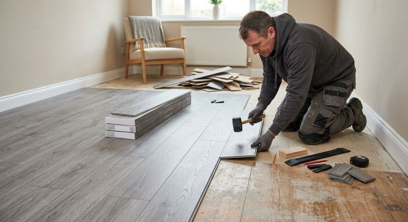 Laminate Floor Replacement in Severna Park, MD