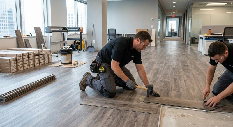 Linoleum Floor Installation in Hanover, MD