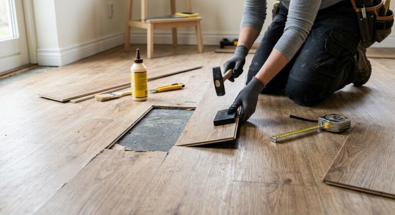 Linoleum Floor Installation in Highland, MD