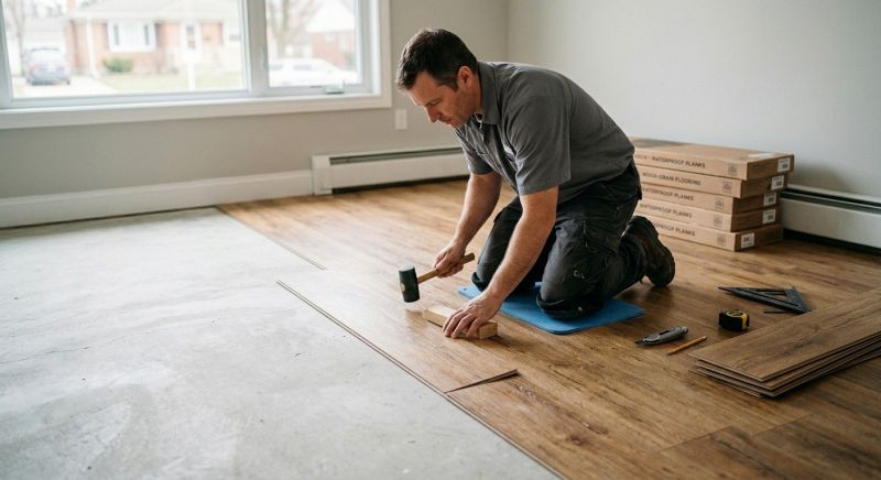 Linoleum Floor Installation in Joppa, MD
