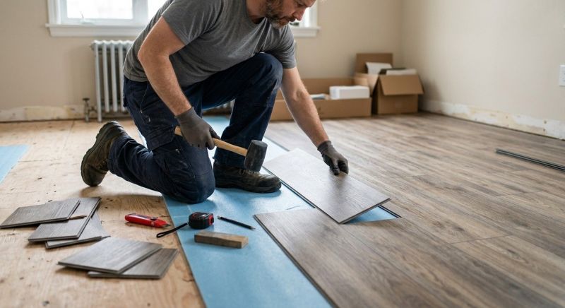 Linoleum Floor Installation in Lutherville Timonium, MD