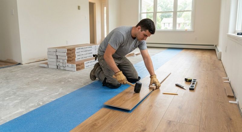 Lvt Flooring Installation in Laurel, MD
