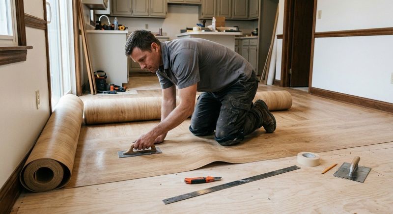 Sheet Flooring Installation in Ashton, MD