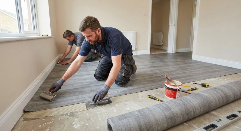 Sheet Linoleum Installation in Fort George G Meade, MD