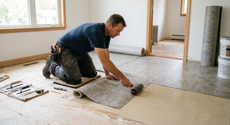 Sheet Vinyl Installation in Glen Burnie, MD