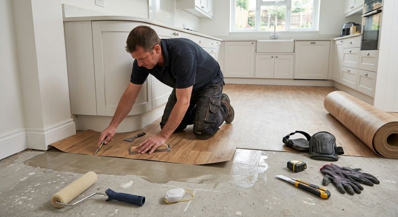 Sheet Vinyl Installation in Woodstock, MD