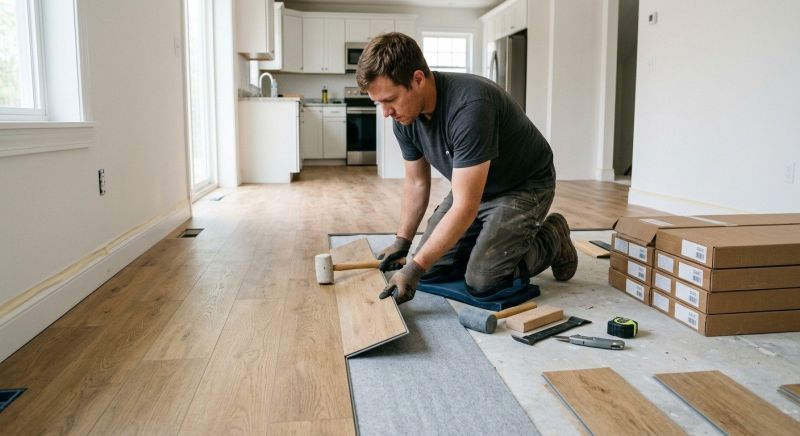 Vinyl Flooring Installation in Sykesville, MD