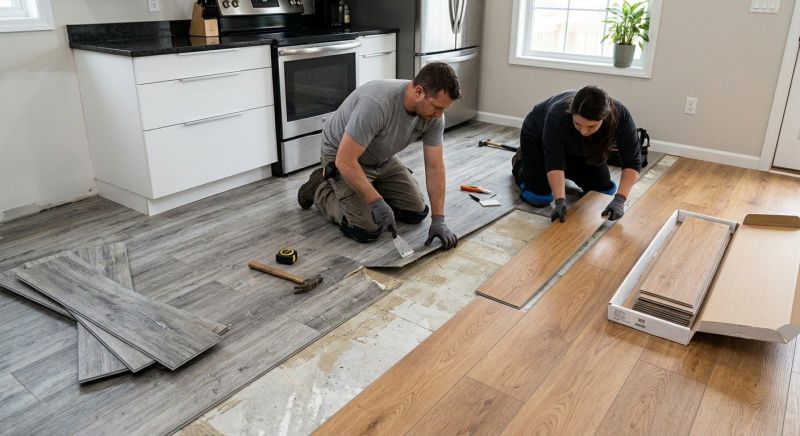 Vinyl Tile Replacement in Glen Burnie, MD